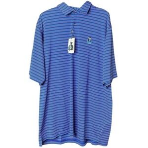 NWT Donald Ross Golf Sporty Polo Sportswear Collared Shirt XL Palms Golf Club
